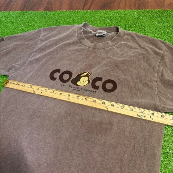 Vintage Hawaii Coco Chocolate Company Crazy Shirts Retro Brown Vacation Size M - Picture 3 of 8
